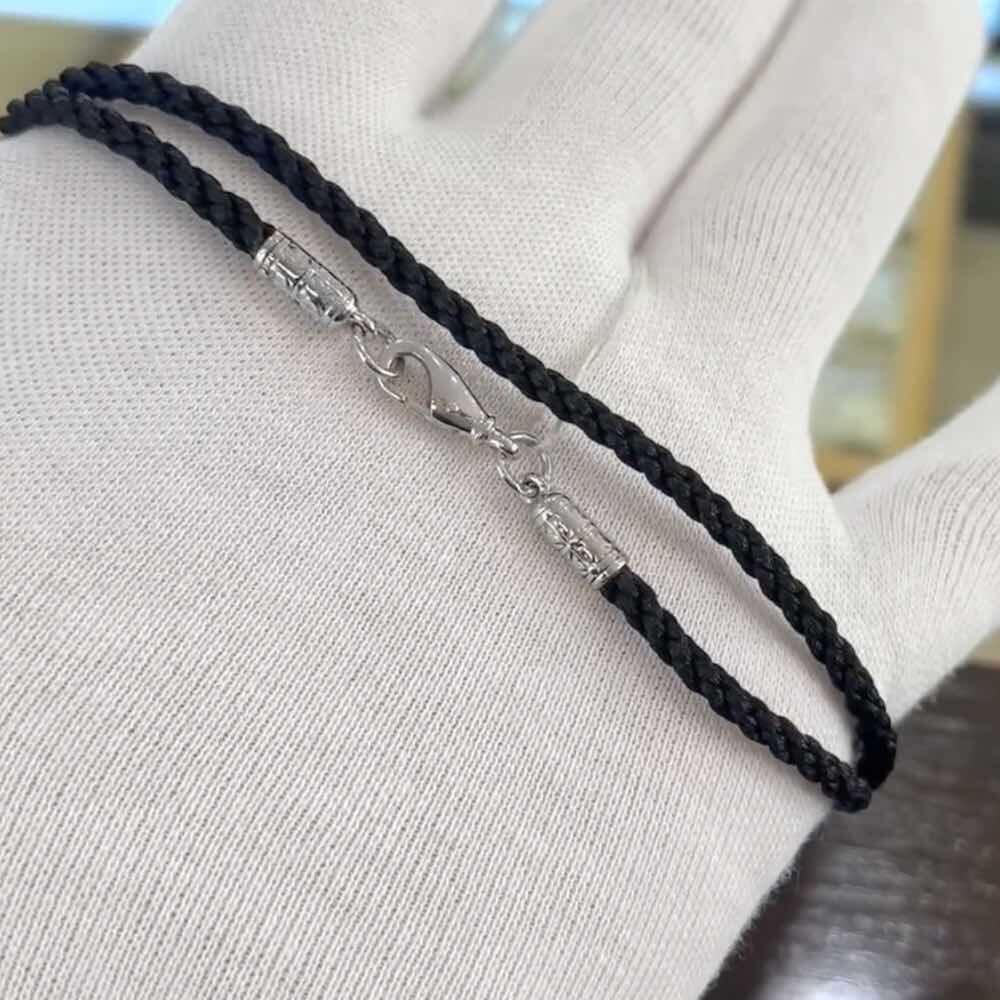 Купить Гайтан с замком из серебра (92294)