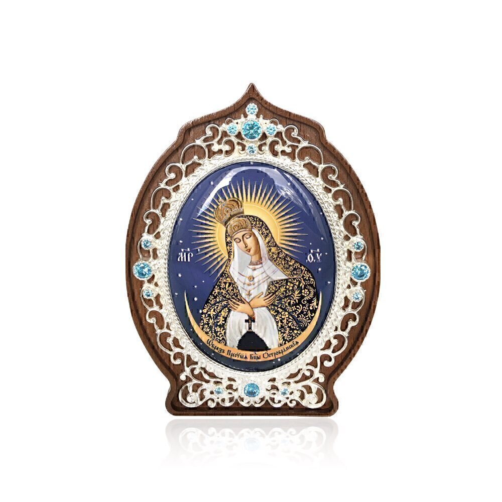 Купить Икона настольная "Божия Матерь Остробрамская" (11231)