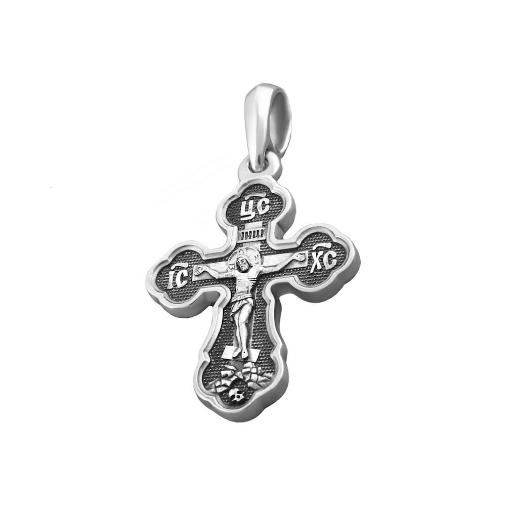 Купить Крест из серебра "Спаси и Сохрани" (42320)