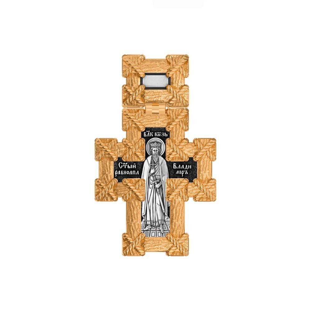 Купить Крест из серебра "Святой Князь Владимир" (42853)