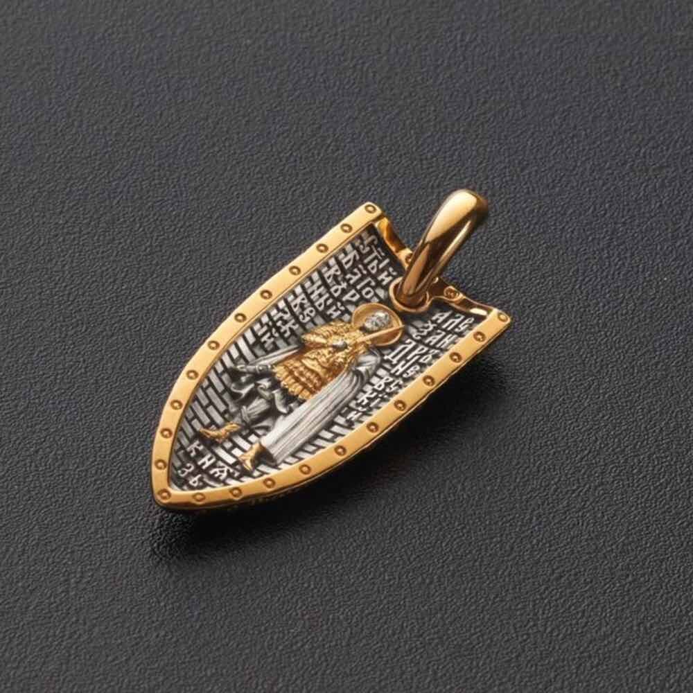 Купить Образ из серебра "Святой Князь Александр Невский" (52946)