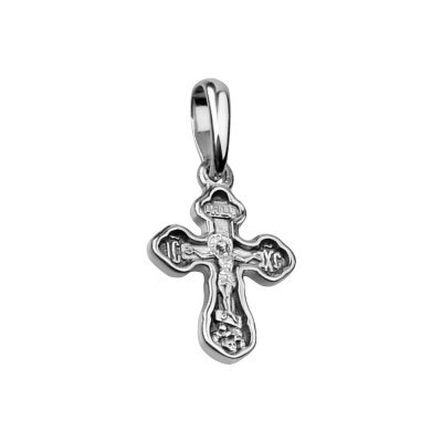 картинка Крест из серебра "Распятие Христово" (42322) 