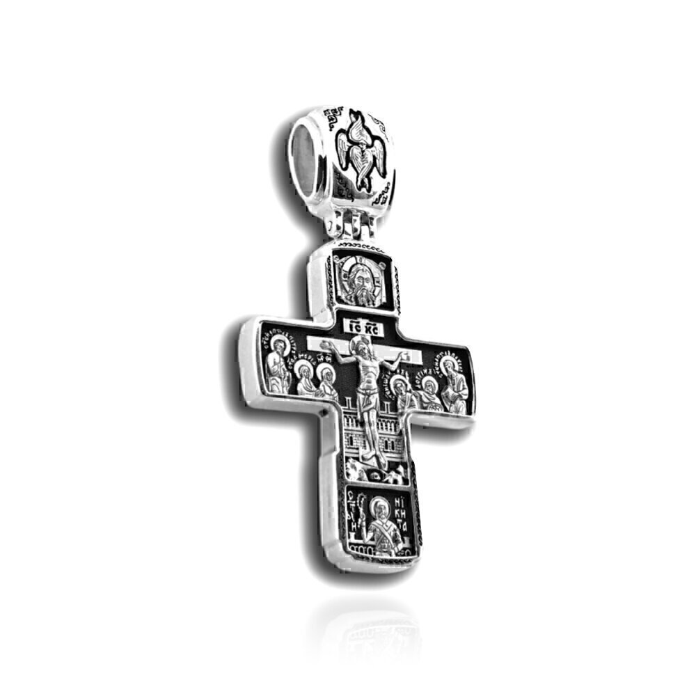 Купить Крест из серебра "Спаситель" (2786)