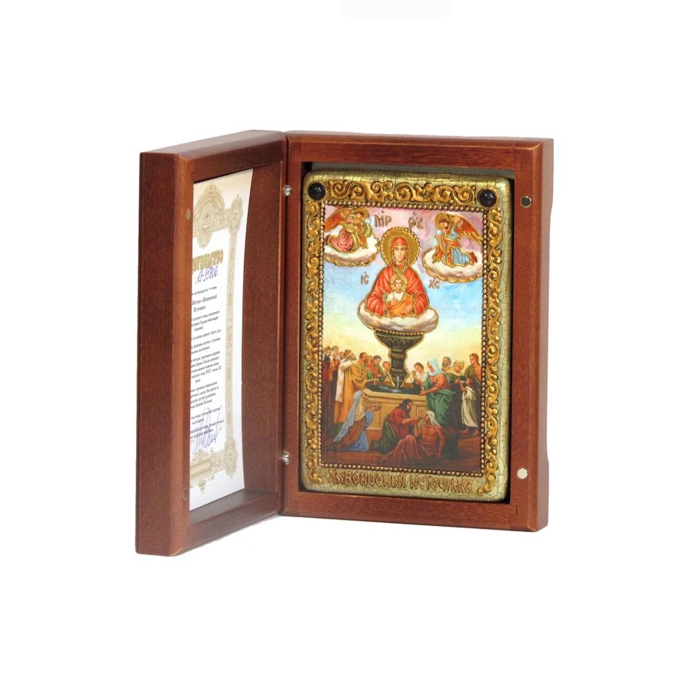 Купить Икона "Божия Матерь Живоносный Источник" (20994)