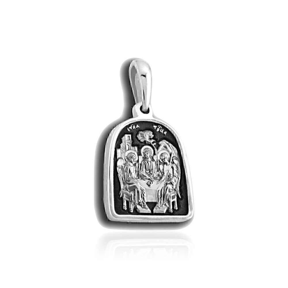 Купить Образ из серебра "Святая Троица" (3766)