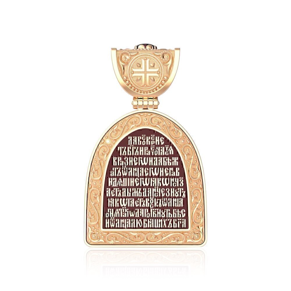 Купить Образ из красного золота "Распятие Христово" (30532)