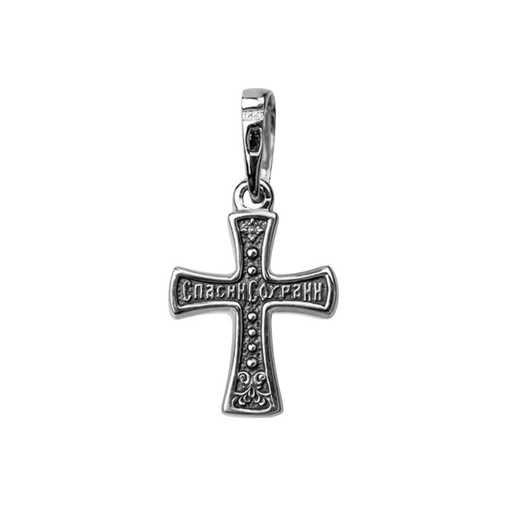 Купить Крест из серебра "Распятие Христово" (42032)