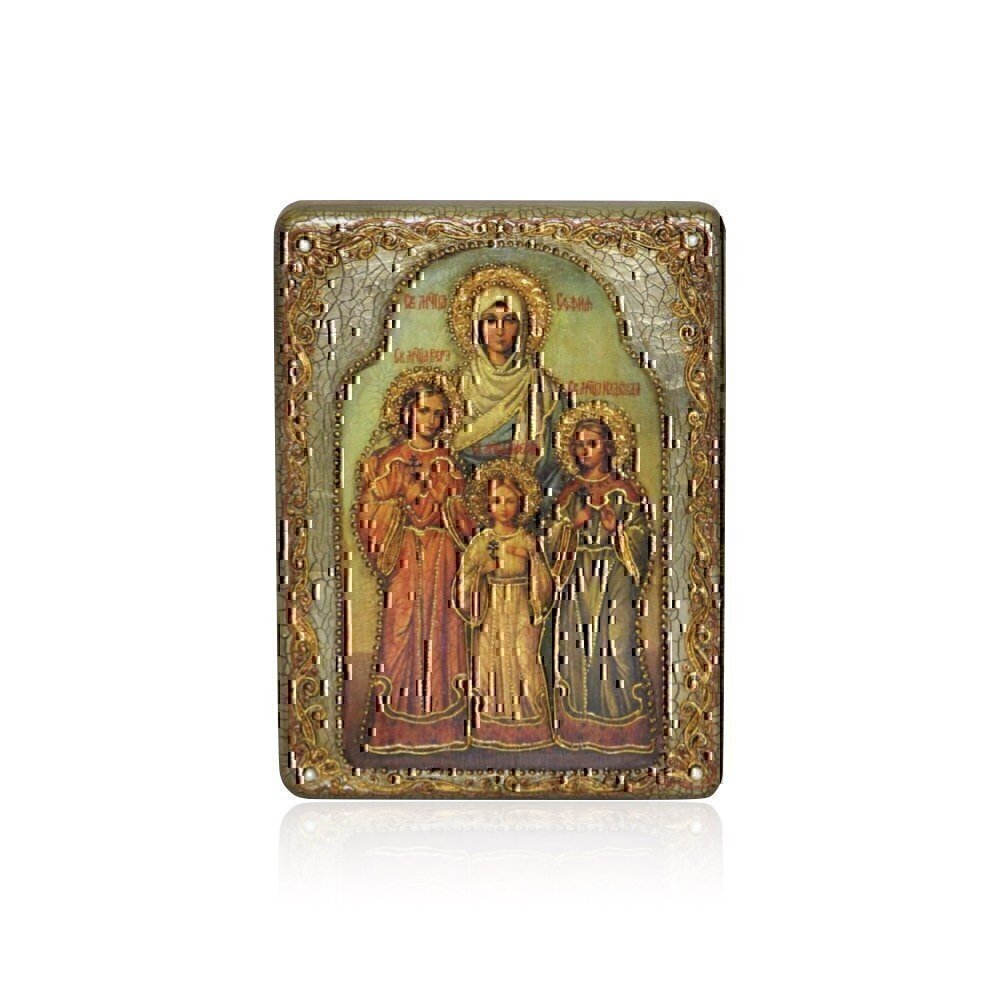 Купить Икона "Вера Надежда Любовь и матерь их София" (12180)