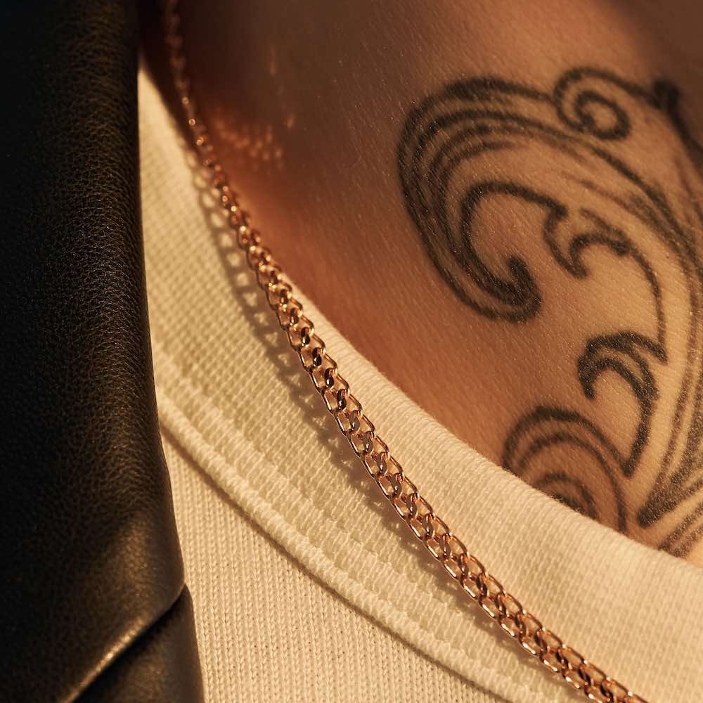 Купить Цепь из красного золота "Царь" (91046)