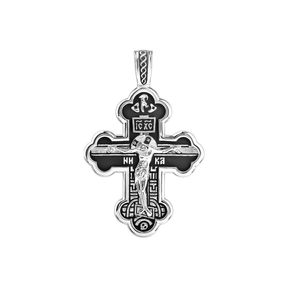 Купить Крест из серебра "Богородица" (42725)