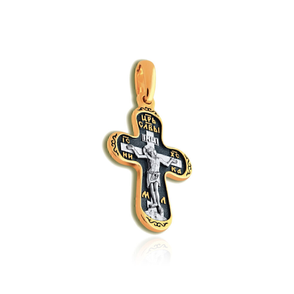 Купить Крест из серебра "Святой Сергий Радонежский" (27391)