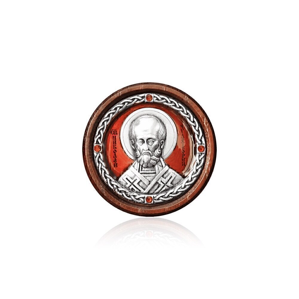 Купить Икона автомобильная "Святой Николай Чудотворец" (10461)