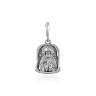 картинка Образ из серебра "Святой Даниил Московский" (36283) 
