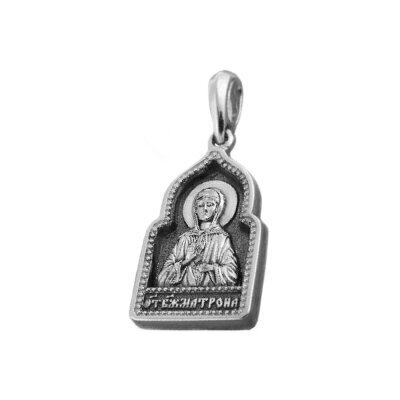 картинка Образ из серебра "Святая Матрона Московская" (52604) 