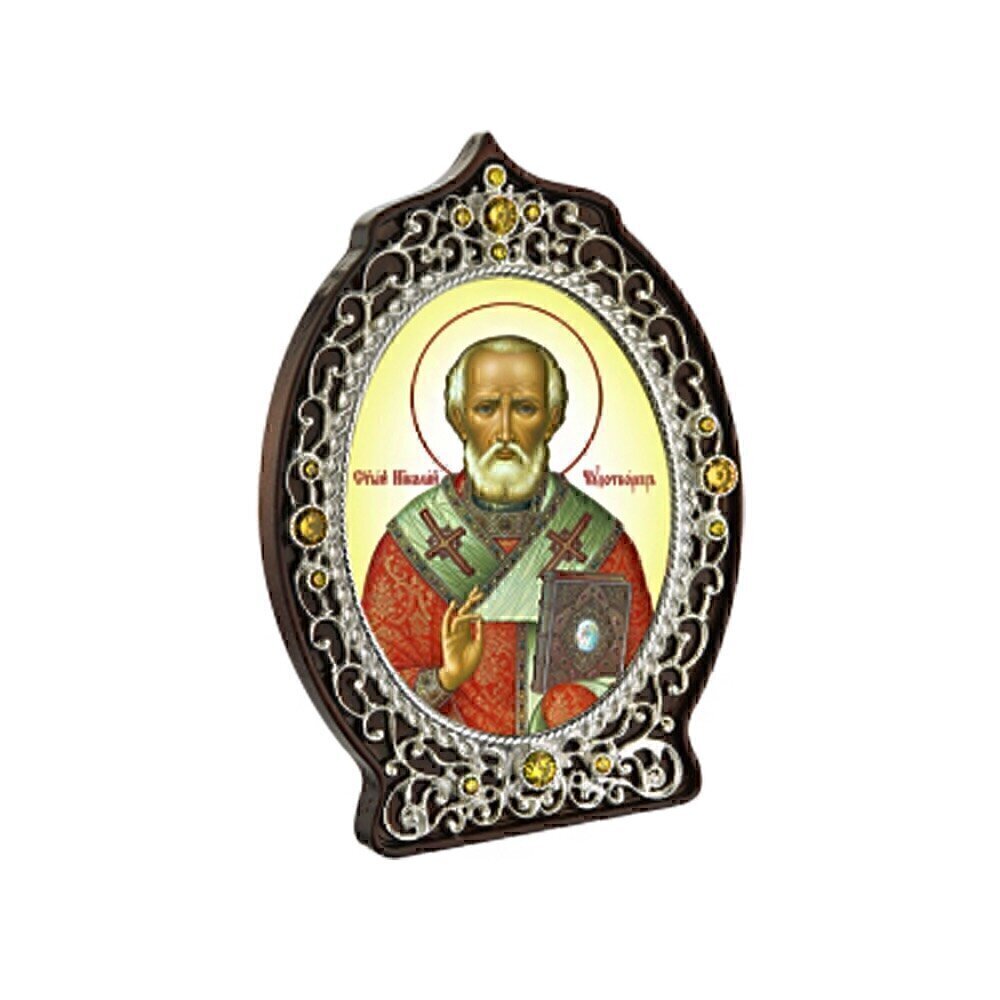 Купить Икона настольная "Святой Николай Чудотворец" (1104)