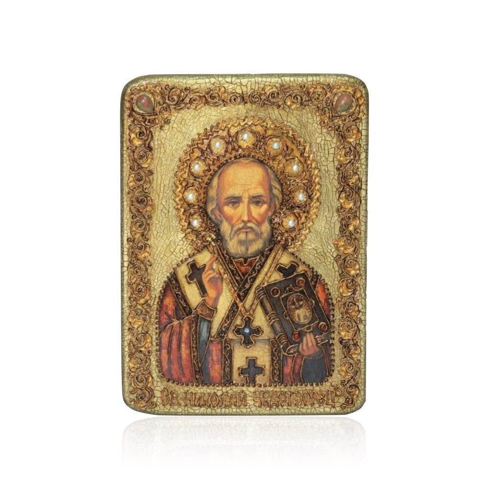 Купить Икона "Святой Николай Чудотворец" (20492)