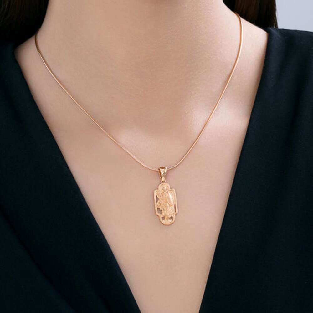 Купить Образ из красного золота "Архангел Михаил" (51104)