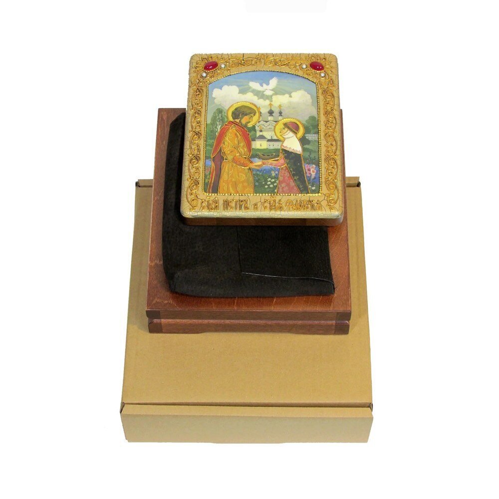 Купить Икона "Святые Петр и Феврония" (20999)