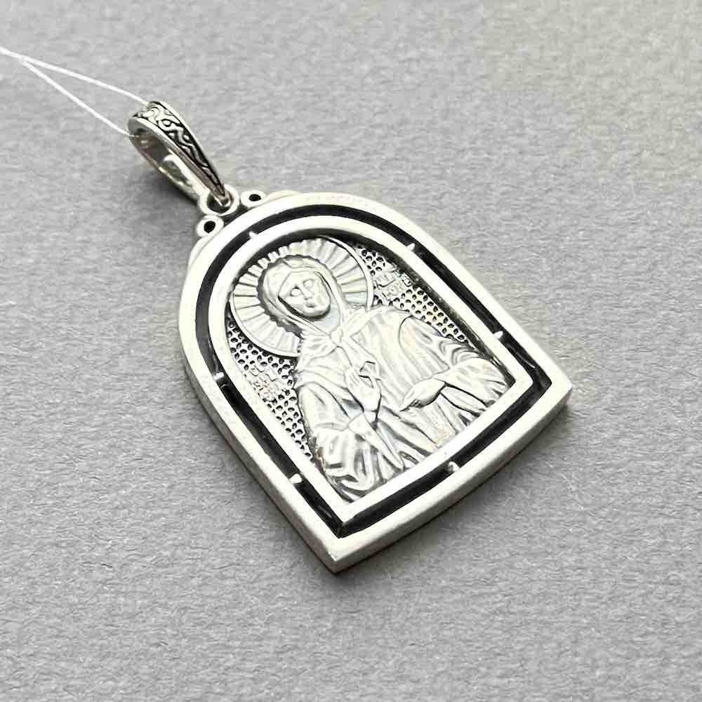 Купить Образ из серебра "Святая Матрона Московская" (52555)