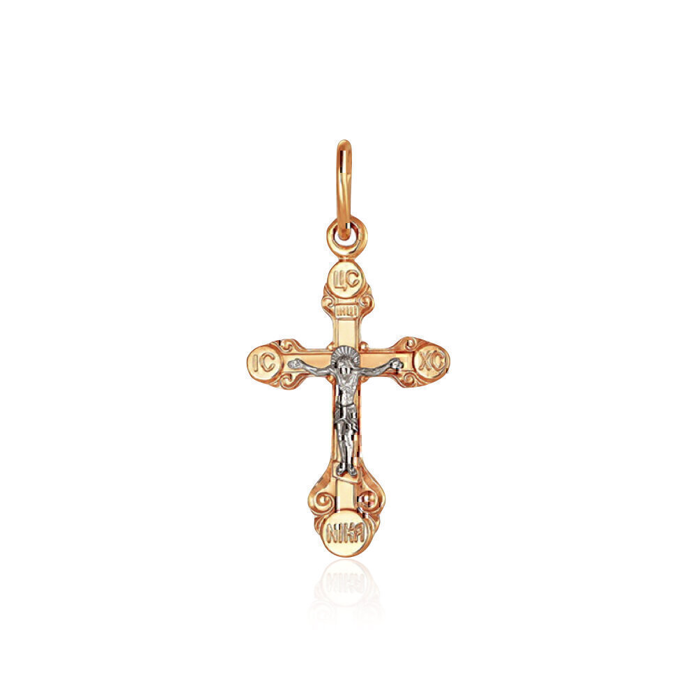 Купить Крест из красного золота (2456)