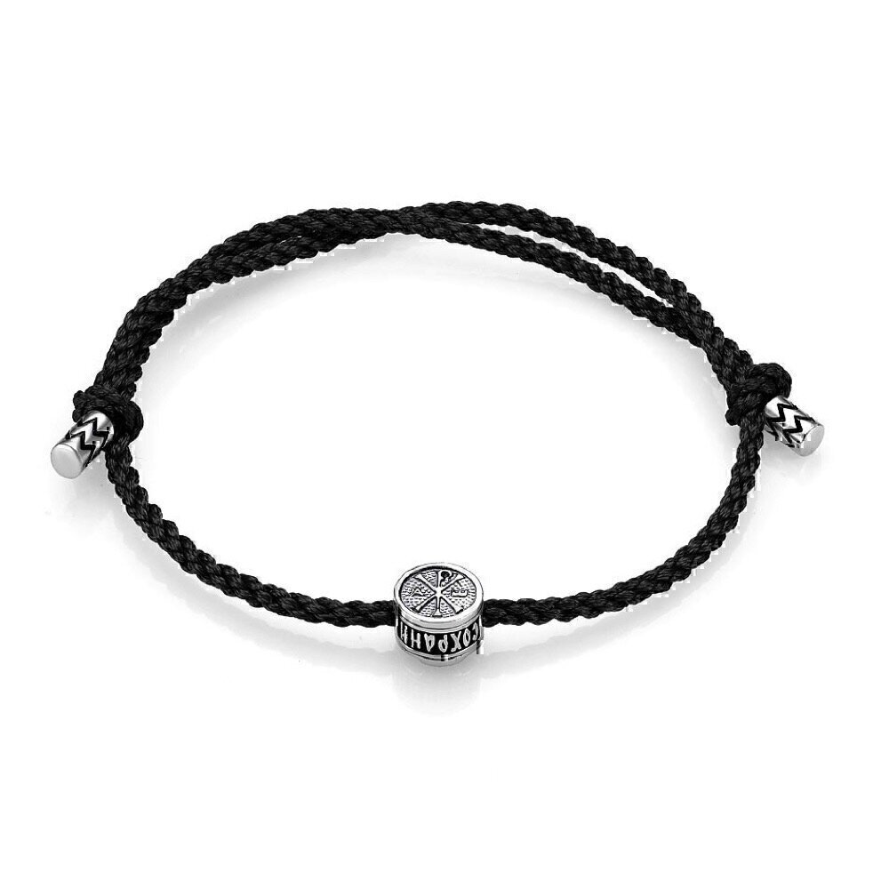 Купить Браслет шнурок "Спаси и Сохрани" (53513)