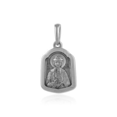 картинка Образ из серебра "Святой Князь Игорь" (36298) 