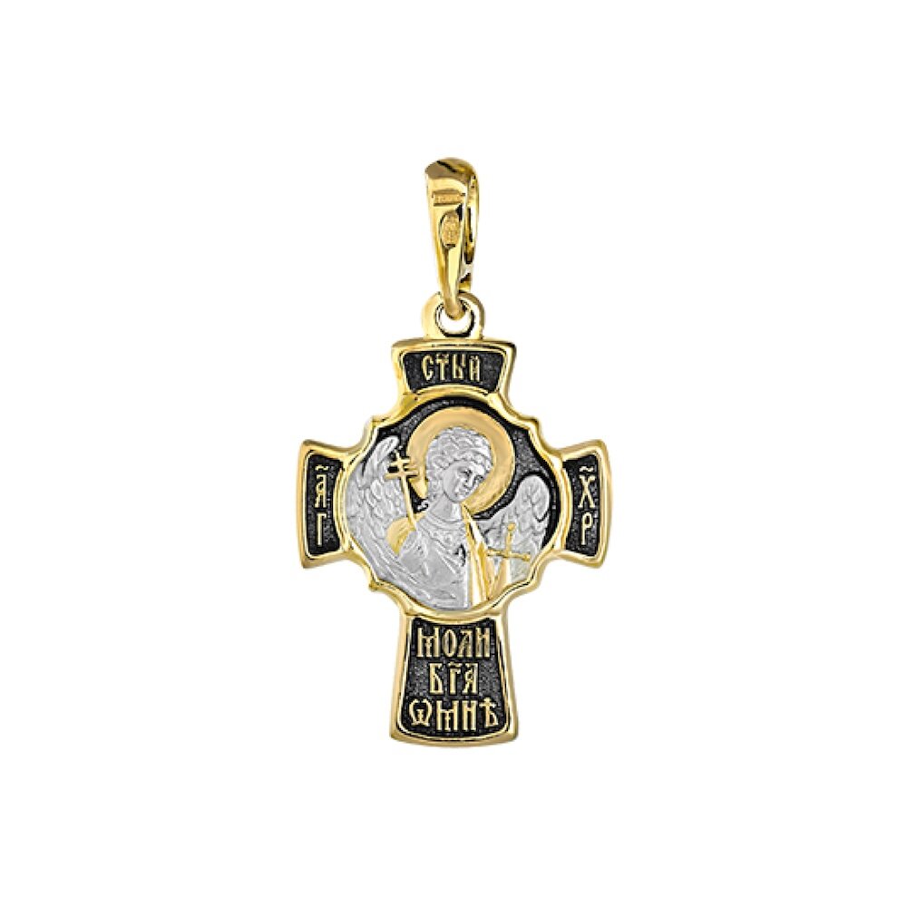 Купить Крест из серебра "Ангел Хранитель" (42020)